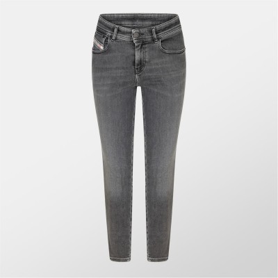 дънки,дамски,дънки,diesel,slandy,straight,jeans,black,grey,denm
