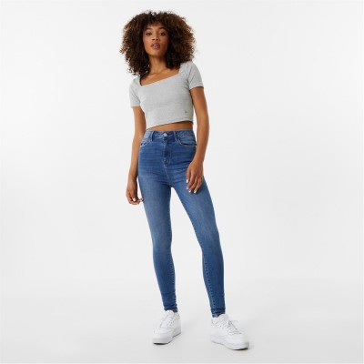 дънки,дамски,дънки,jack,wills,toni,skinny,high,rise,jeans,mid,wash