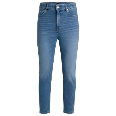 дамски,дънки,дамски,дънки,boss,women,s,ruth,hr,slim,fit,jeans,bright,blue