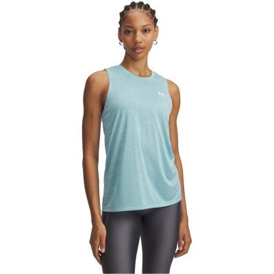 разпродажба,under,armour,дамски,топове,дамски,потници,under,armour,women's,tech,twist,tank,vest,blue,haze,white