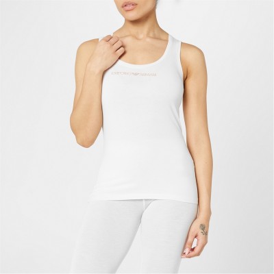 потник,дамски,топове,emporio,armani,stud,logo,tank,top,panna,09210