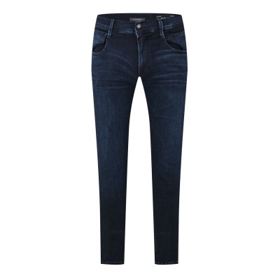 дънки,мъжки,дънки,replay,hyperflex,anbass,slim,jeans,007,dark,blue