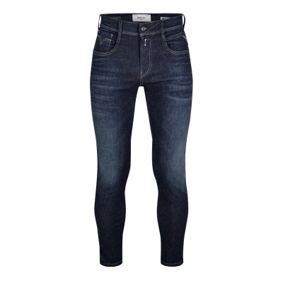 дънки,мъжки,дънки,replay,hyperflex,anbass,slim,jeans,007,mid,blue
