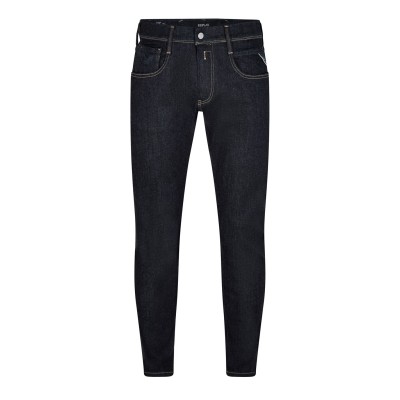 дънки,мъжки,дънки,replay,hyperflex,anbass,slim,jeans,007,rinse