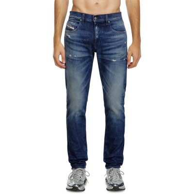 дънки,мъжки,дънки,diesel,d,strukt,slim,jeans,dark,abraised