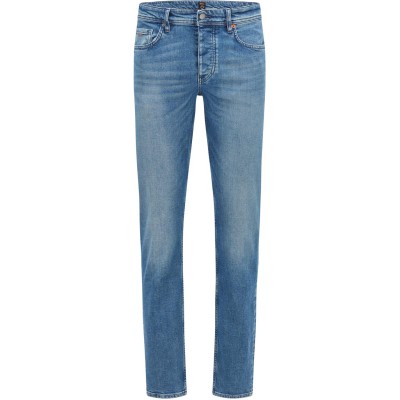 дънки,облекла,на,ликвидация,boss,taber,taper,jeans,bright,blue,436