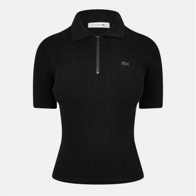 тениска,дамски,топове,lacoste,women's,core,act,slim,fit,t,shirt,black