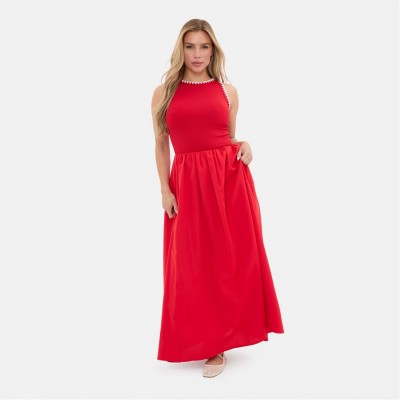 i,saw,it,first,whipstitch,midaxi,dress,red