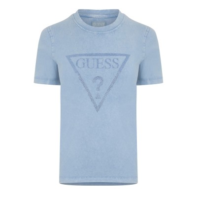 дамски,тениски,guess,guess,vntg,stones,t,ld42,arctic,sky