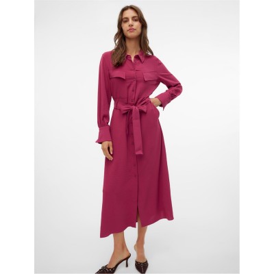 дамски,поли,и,рокли,дамски,облекла,размер,vero,moda,olla,shirt,drss,ld99,red,plum