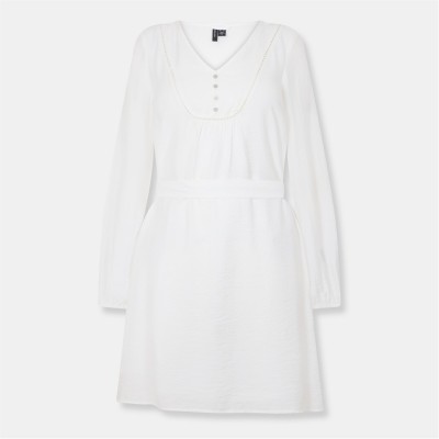 рокля,дамски,поли,и,рокли,vero,moda,women's,mira,mini,dress,snow,white