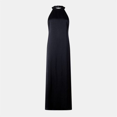 рокля,vero,moda,women's,lou,halter,maxi,dress,black