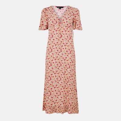 дамска,рокля,дамски,поли,и,рокли,nobodys,child,women,s,dalia,midi,tea,dress,cream