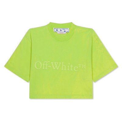 тениска,дамски,топове,off,white,laundry,t,shirt,yellow,fluo