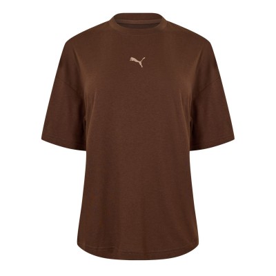 дамска,тениска,разпродажба,puma,дамски,тениски,дамски,топове,дамски,горнища,размер+,дамски,облекла,размер,puma,train,oversized,tee,t,shirt,womens,espresso,