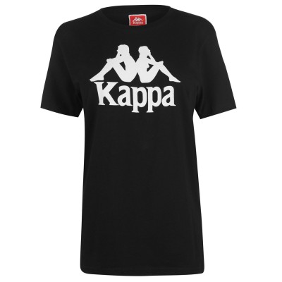 тениска,мъжки,тениски,дамски,тениски,kappa,estessi,t,shirt,black,white