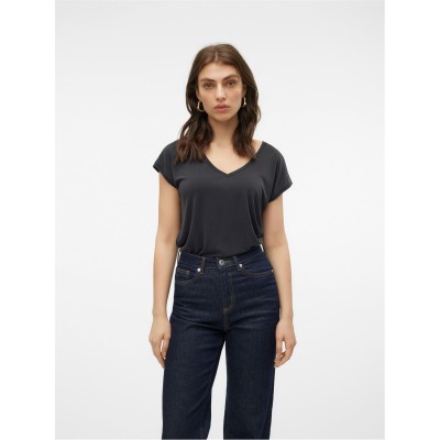 дамски,тениски,дамски,топове,vero,moda,filli,ss,v,neck,ld00,black