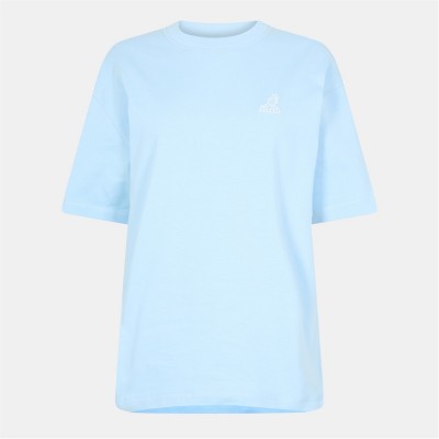 тениска,дамски,топове,kangol,women's,oversized,t,shirt,blue