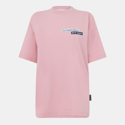 дамска,тениска,дамски,топове,palm,angels,women,s,oversized,t,shirt,pink