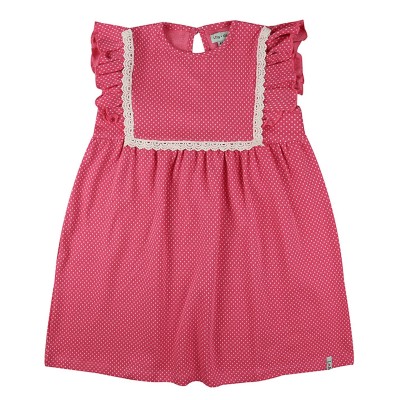 детски,поли,и,рокли,детски,облекла,lilly,and,sid,frill,dotty,dres,jn99,pink