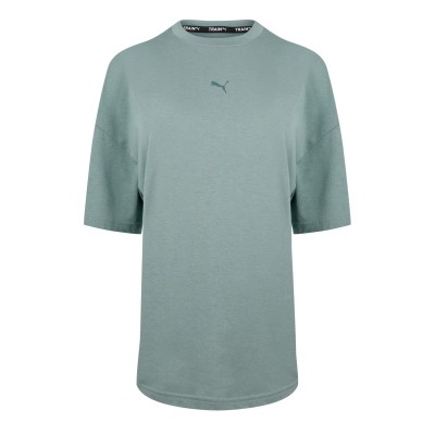 дамска,тениска,разпродажба,puma,дамски,тениски,дамски,топове,puma,train,oversized,tee,t,shirt,womens,eucalyptus