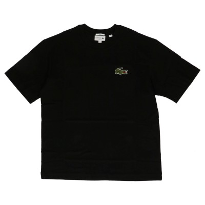 тениска,дамски,топове,lacoste,signature,oversized,t,shirt,black