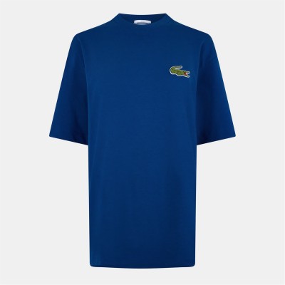 тениска,дамски,топове,lacoste,signature,oversized,t,shirt,globe