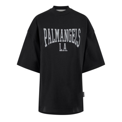 тениска,дамски,топове,palm,angels,college,loose,t,shirt,black