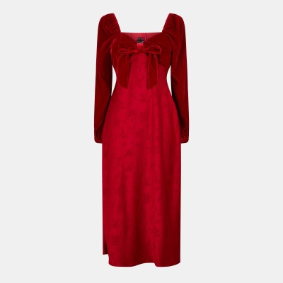 дамска,рокля,дамски,поли,и,рокли,nobodys,child,women,s,vicky,mini,dress,red