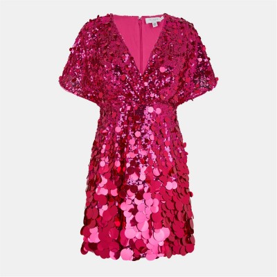 дамски,поли,и,рокли,ted,baker,sequin,mini,drs,ld99,lt,pink