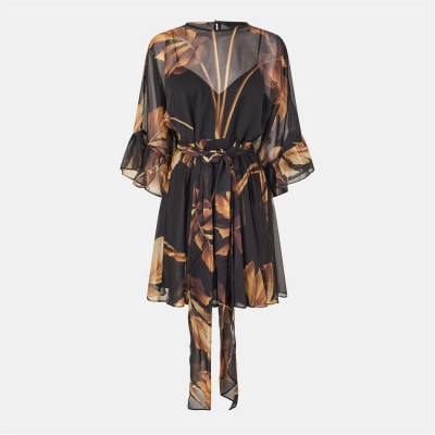 дамски,поли,и,рокли,ted,baker,frill,sheer,drs,ld99,black