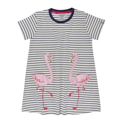 детски,поли,и,рокли,детски,облекла,lilly,and,sid,flamingo,pkt,drs,jn99,blue