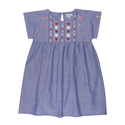 рокля,детски,поли,и,рокли,детски,облекла,lilly,and,sid,yoke,dress,jn99,blue