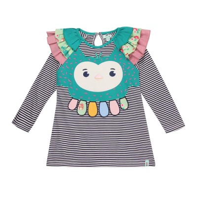 рокля,детски,поли,и,рокли,детски,облекла,lilly,and,sid,owl,app,dress,jn99,blue