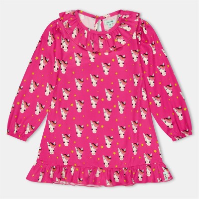 рокля,детски,поли,и,рокли,детски,облекла,lilly,and,sid,horse,wovn,dress,jn99,pink
