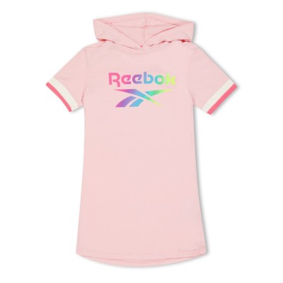 рокля,разпродажба,reebok,детски,поли,и,рокли,детски,3/4,панталони,reebok,hooded,dress,jn99,pink,heather