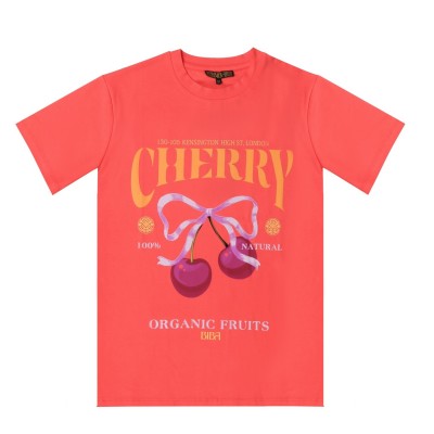тениска,дамски,топове,biba,biba,graphic,tee,ld53,cherry