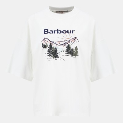 тениска,дамски,топове,barbour,harper,graphic,t,shirt,cloud