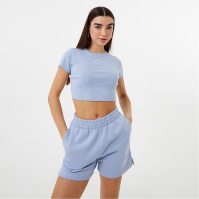 дамски,топове,дамски,тениски,jack,wills,cropped,baby,tee,soft,blue