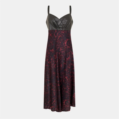 дамски,поли,и,рокли,dkny,dkny,mix,pu,drs,ld54,merlot,cheetah