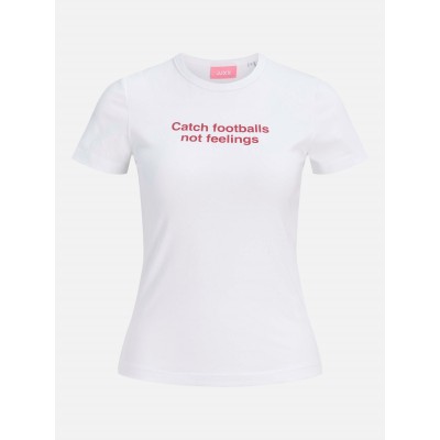дамска,футболна,фланелка,дамски,горнища,размер+,jjxx,womens,football,short,sleeve,t,shirt,bright,white