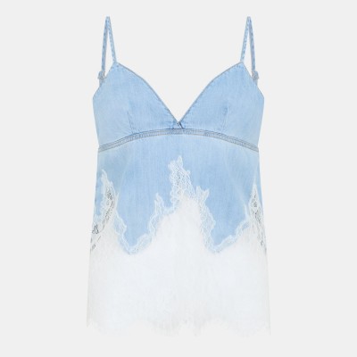 дамски,топове,diesel,women,s,wrap,top,blue,denim