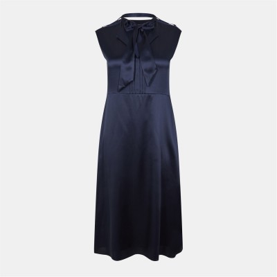 дамска,рокля,дамски,поли,и,рокли,boss,dasem,10260029,01,skater,dress,womens,dark,blue