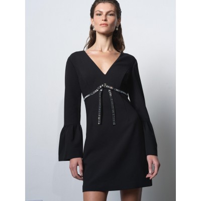 дамска,рокля,дамски,поли,и,рокли,french,connection,women,s,mini,dress,black