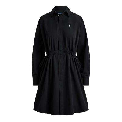 дамска,рокля,дамски,поли,и,рокли,polo,ralph,lauren,women,s,shirt,dress,polo,black