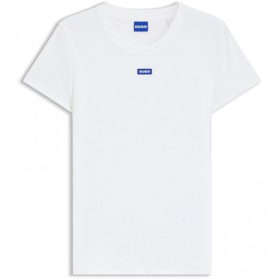 тениска,дамски,топове,hugo,easy,tee,b,10257055,01,white