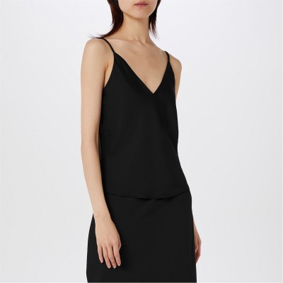 потник,дамски,топове,calvin,klein,crepe,cami,top,ck,black