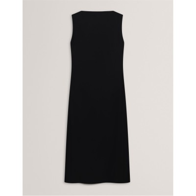 рокля,дамски,поли,и,рокли,ted,baker,ted,pleat,midi,dress,ld54,black