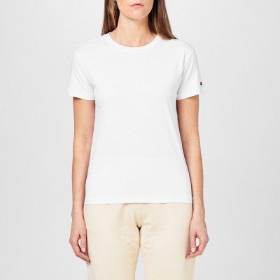 дамска,тениска,champion,women,s,regular,fit,crewneck,t,shirt,white