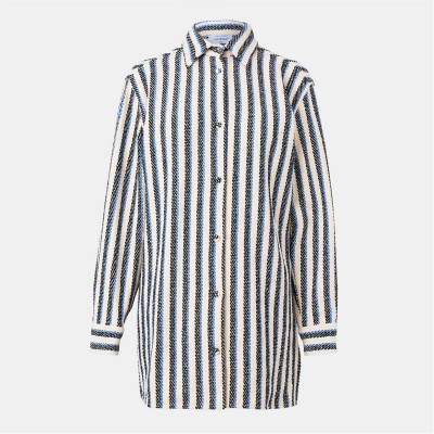 дамски,поли,и,рокли,off,white,off,striped,shirt,ld99,blue,beige